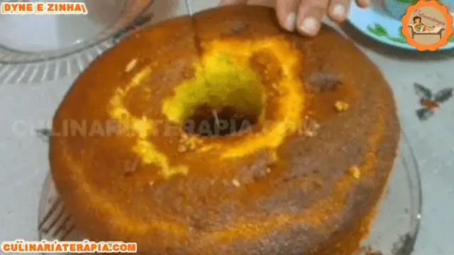 Bolo de Fubá Tradicional