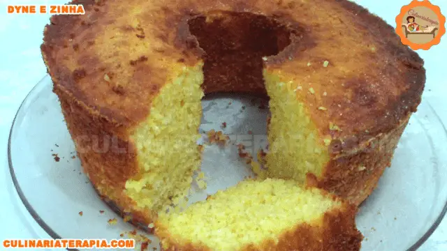 Bolo de flocos de milho