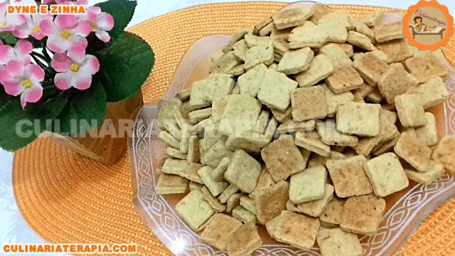 Bolachinha Salgadinha de Queijo