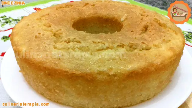 Bolo de Arroz Integral sem Leite