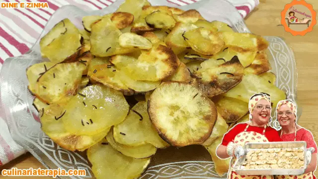 Petisco de Batata Doce Assada
