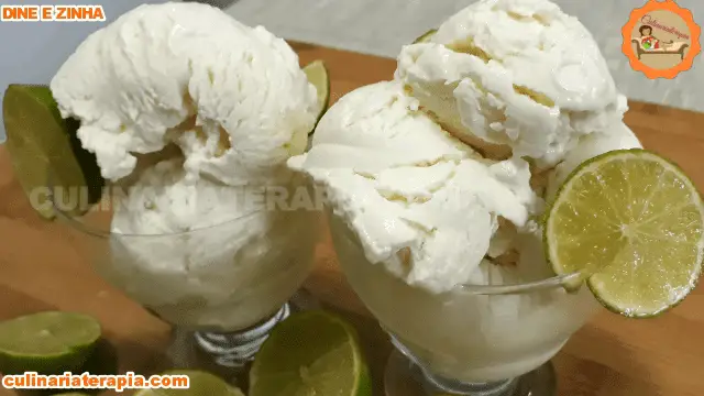 Sorvete Creme de Limão