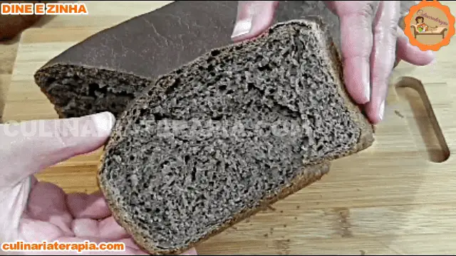 Pão de cacau sem Ovo e sem Leite