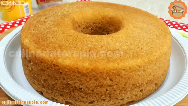 Bolo Fofinho de Macaxeira e Aveia Sem Trigo