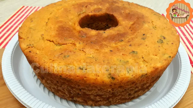 Bolo Caseiro Salgado de Sardinha
