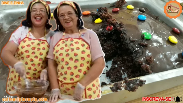 Bolo de Chocolate Nega Maluca Gelado