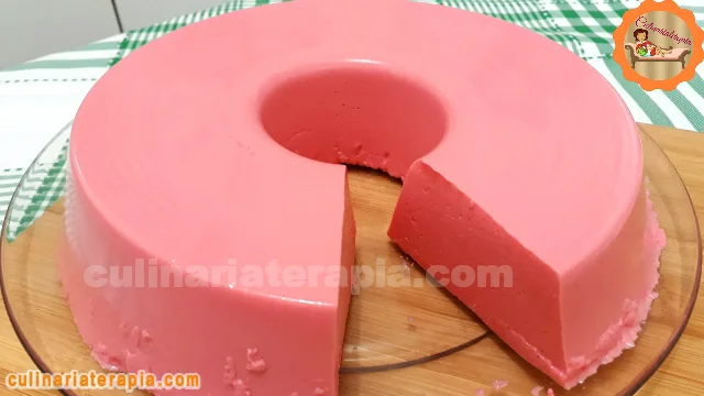Pudim de Gelatina de Geladeira