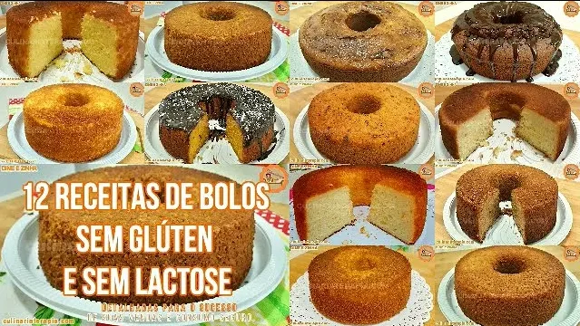 Apostila 12 Receitas de Bolos Sem Glúten e Sem Lactose