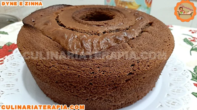 Bolo Caseiro Amanteigado de Chocolate