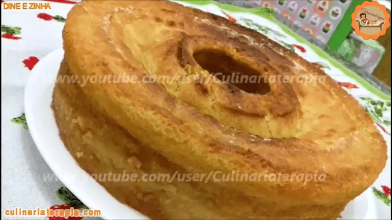 Bolo Mole de Batata Doce e Macaxeira