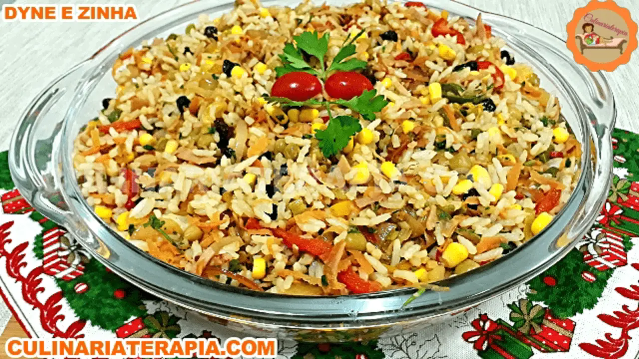 Arroz Colorido para Festas