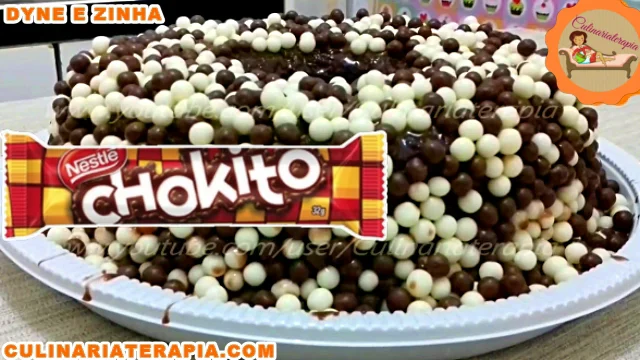 Bolo Caseiro Chokito Diferente com Açúcar Mascavo