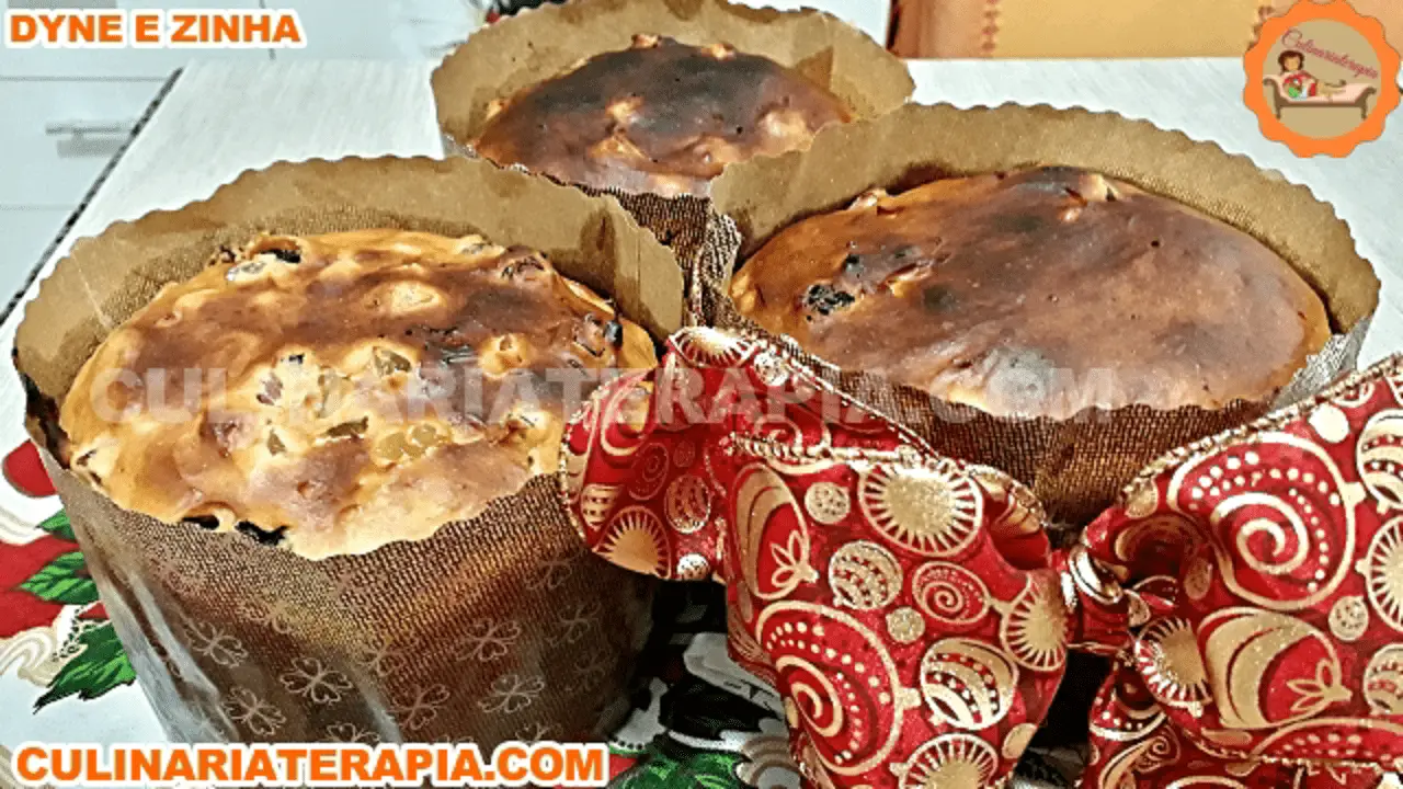 Bolo Panetone Fácil e Rápido
