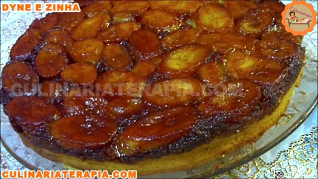 Bolo de Banana Caramelada
