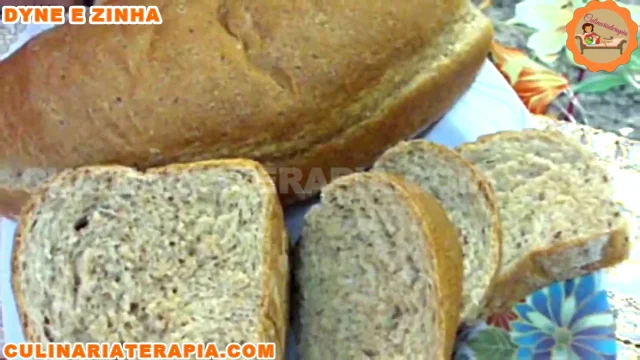 Pão Integral com Linhaça Rico em Fibras