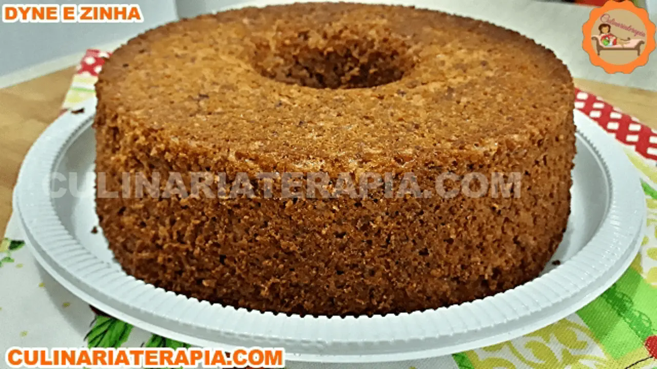 Bolo Incrível Sem Açúcar Sem Farinha