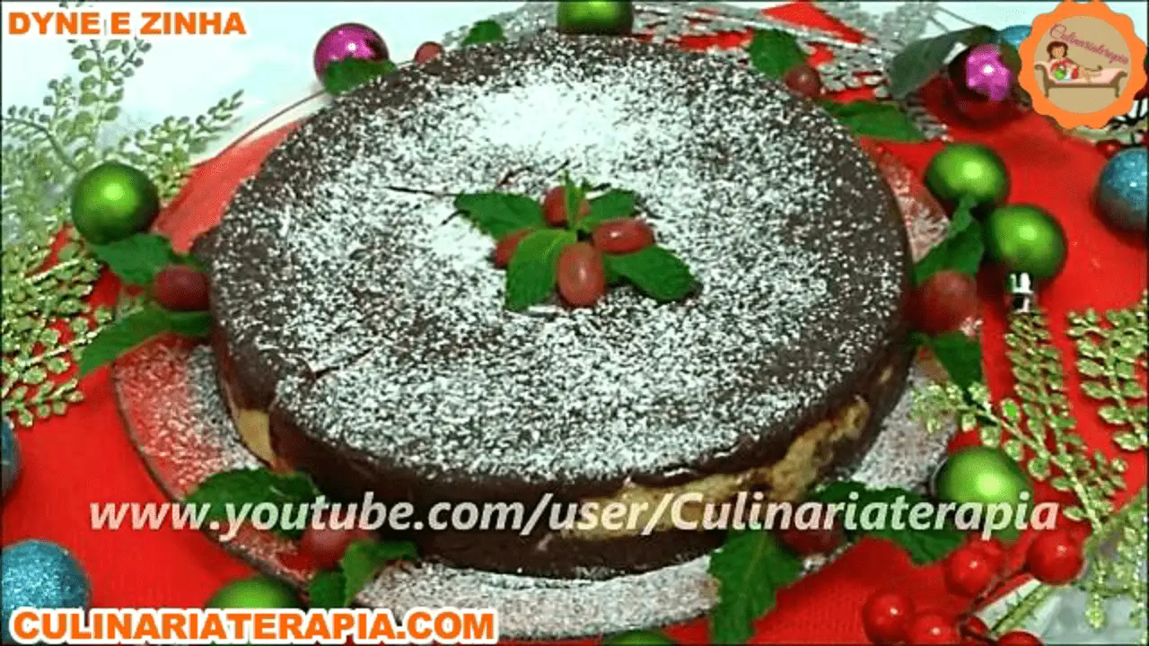 Palha Italiana de Panetone e Brigadeiro