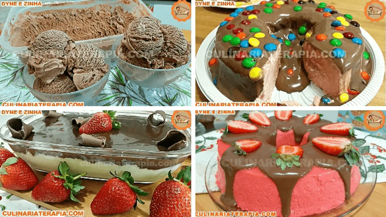 4 Sobremesas Fáceis com Chocolate