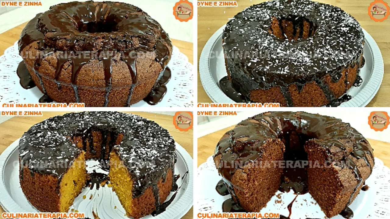 Bolos de Chocolate sem Trigo e sem Leite
