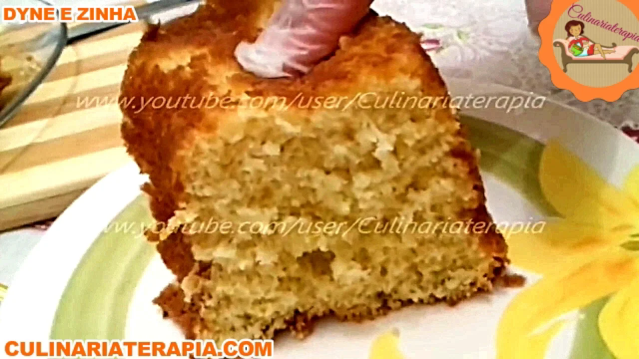 Bolo Caseiro Fofinho da Mamãe