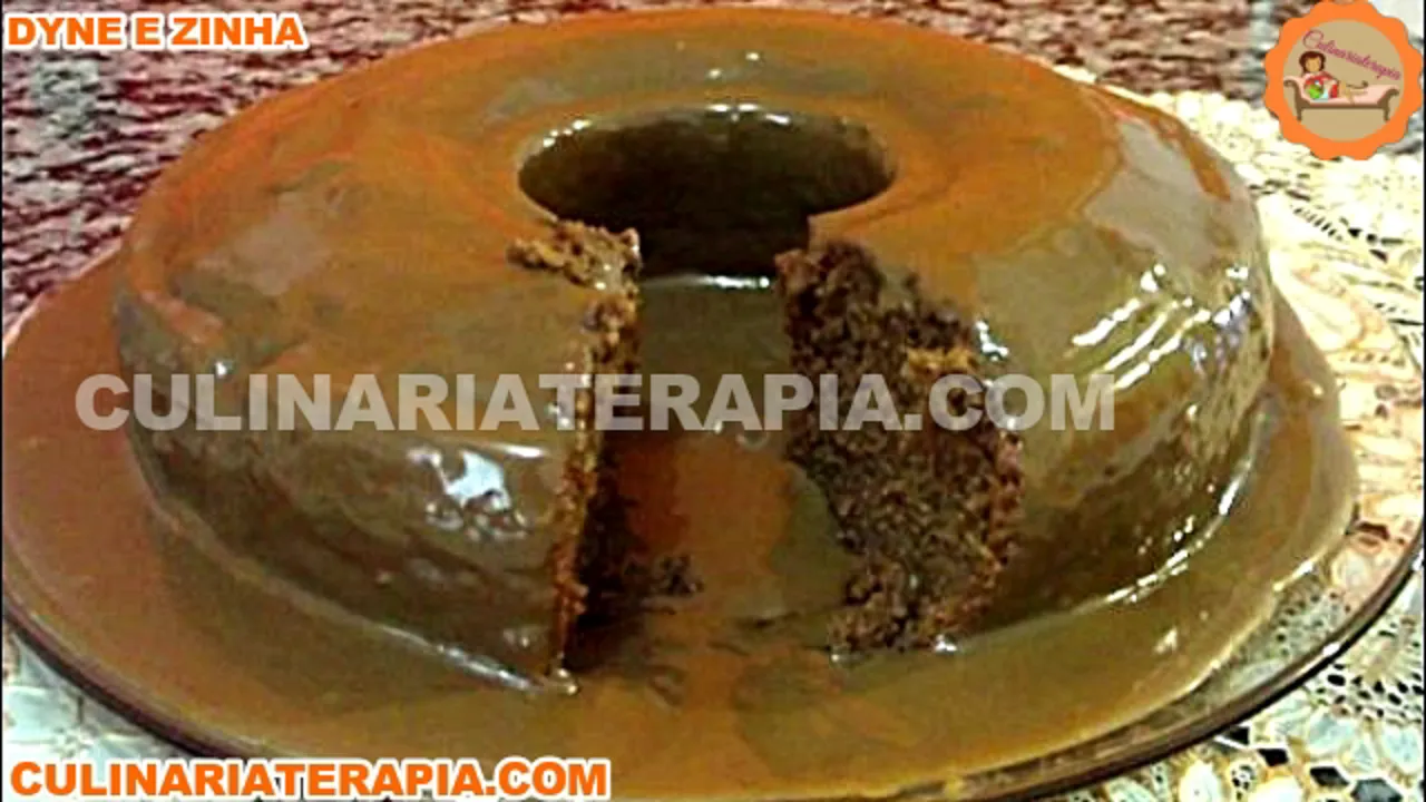 Bolo Fofinho de Café com Leite com Cobertura