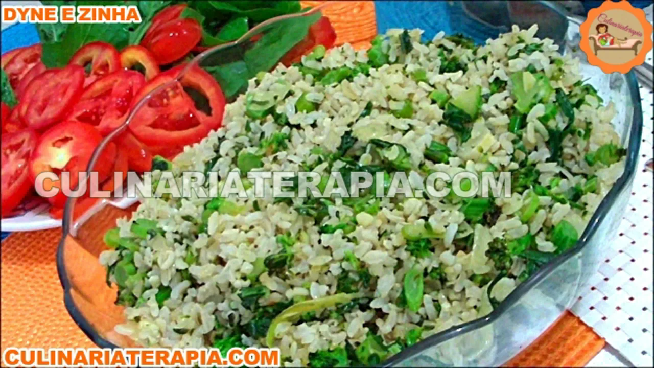 Arroz Integral com Brócolis