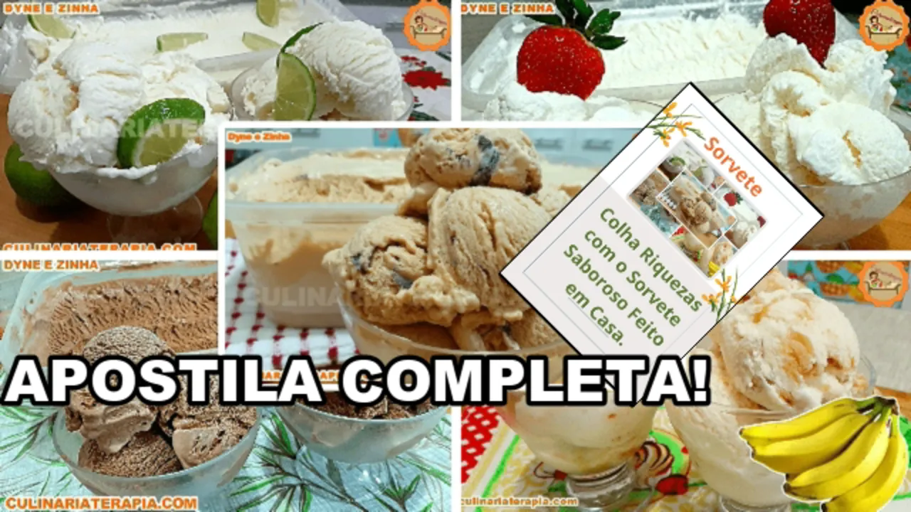 Apostila Sorvetes Caseiros Lucrativos