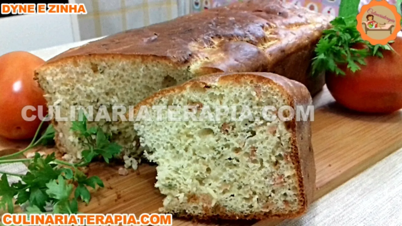 Pão de Linguiça de Liquidificador sem Sovar