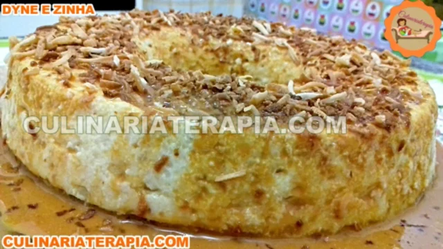 Flan de Coco Tostado con Salsa Caramelizada Cremosa
